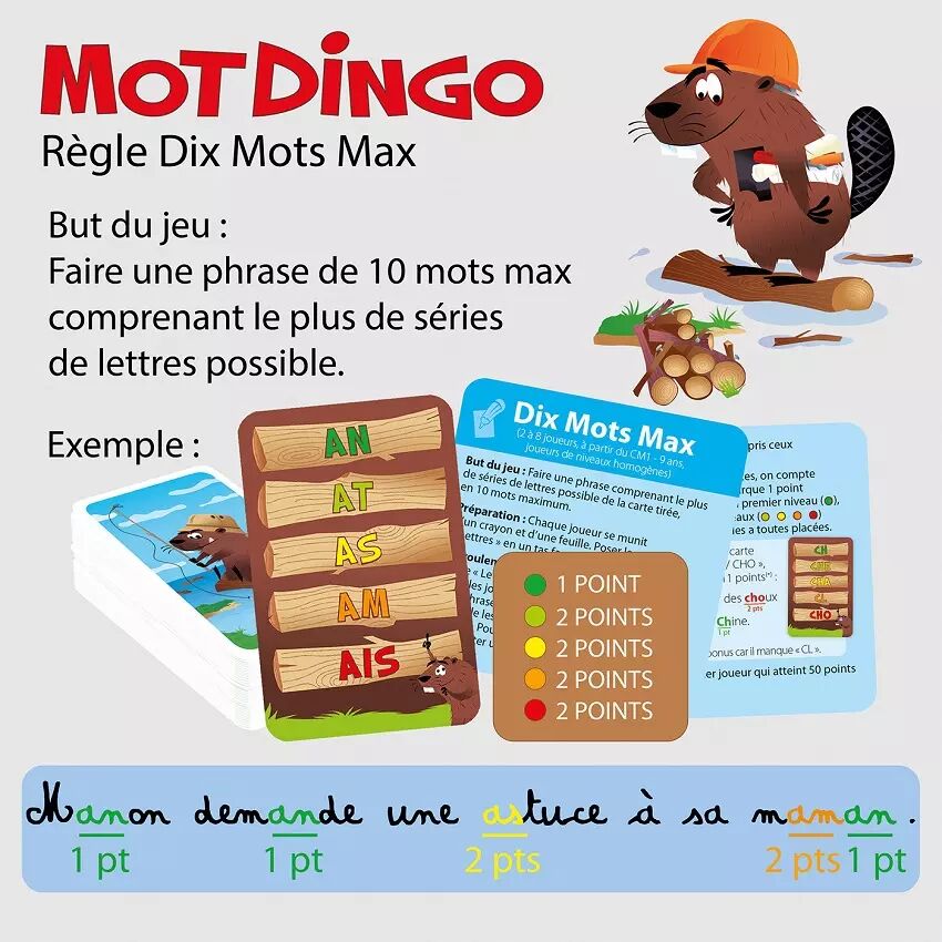 Conjudingo CM1 CM2 - Jeux Educatifs Aritma - Boutique Esprit Jeu