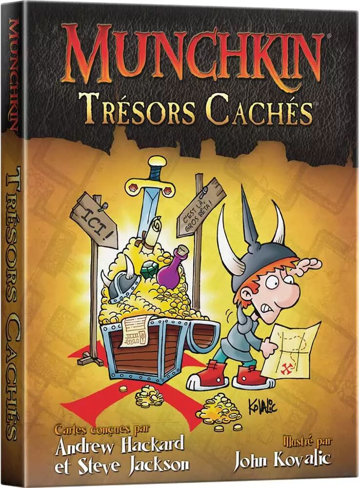 Trésors Cachés - Extension Munchkin - Jeu de Cartes - Boutique Esprit Jeu