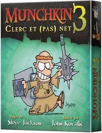 Munchkin 3 : Clerc et Pas Net - Jeux de société - Acheter sur