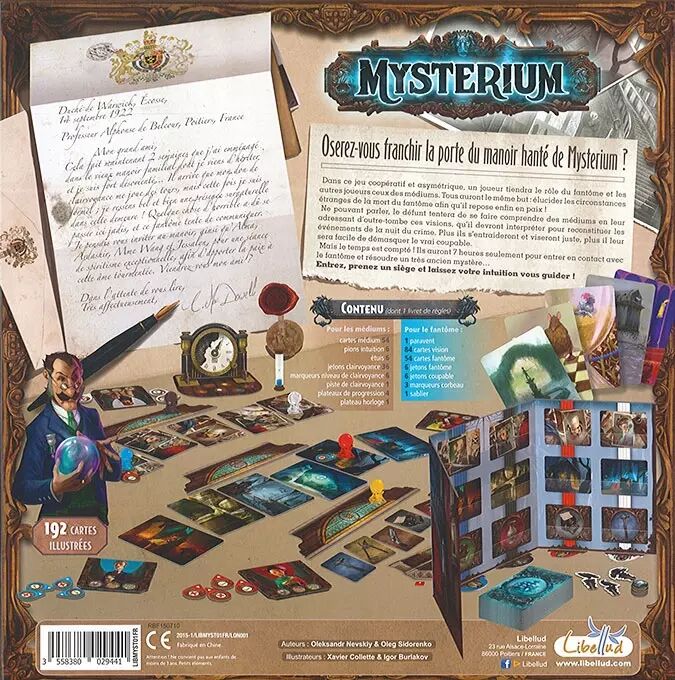 Acheter Mysterium Park - Libellud - Jeux de société - Le Passe Temps