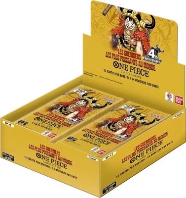 One Piece - Display de 24 boosters - OP17 : Les Guerriers les Plus Puissants du Monde