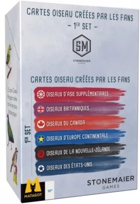 Pack de cartes cr��es par les fans (Ext. Wingspan)