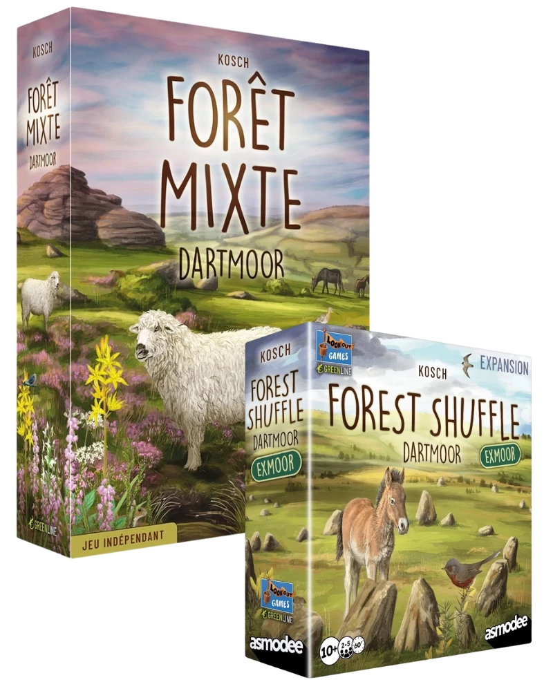 Boite de Pack Fôret Mixte Dartmoor + Extension