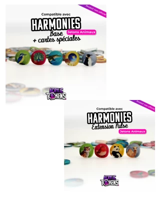 Pack Jetons Acryliques Harmonies + Extension