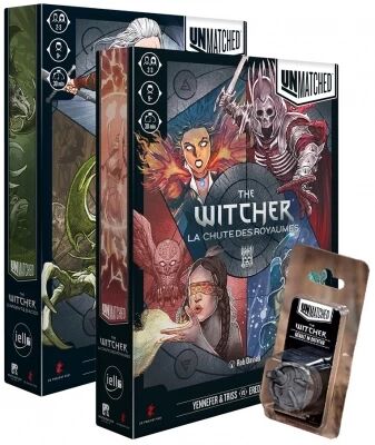 Pack Unmatched : The Witcher + Figurine Bonus
