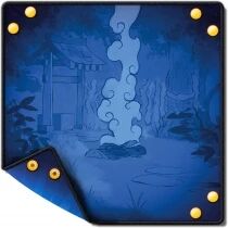 Piste de d&eacute;s Yokai : Panda Roux