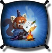 Piste de d&eacute;s Yokai : Panda Roux