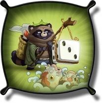 Piste de d&eacute;s Yokai : Tanuki