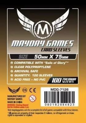 Prot�ge-cartes Mayday 50x75mm (x100)