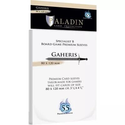 Prot�ge-Cartes Paladin - Gaheris 80x120mm