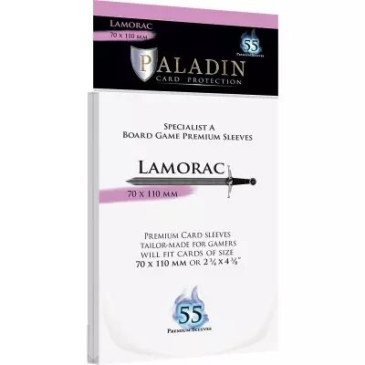 Prot�ge-Cartes Paladin - Lamorac 70x110mm