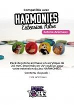 Pulse (Ext. Harmonies) : Pack de Jetons Acryliques