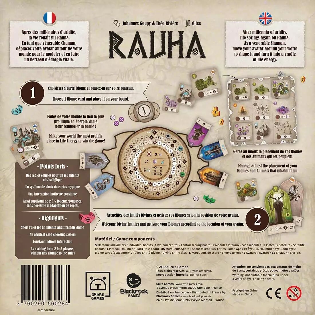 Rauha Jeu De Strategie Acheter Sur Espritjeu