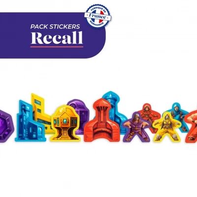 Recall : Pack de Stickers