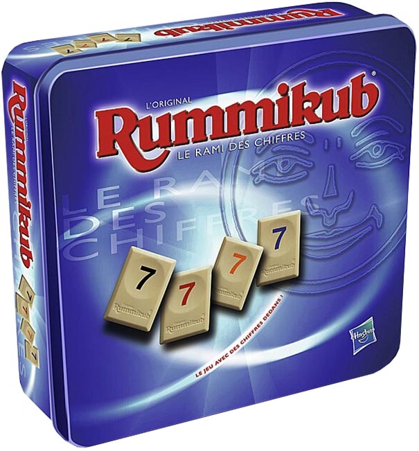 Pièce détachée tuile rouge jeu de société Rummikub le rami des chiffres  Parker