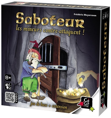 Saboteur + - Jeu de base & Extension (Français) – La Crypte
