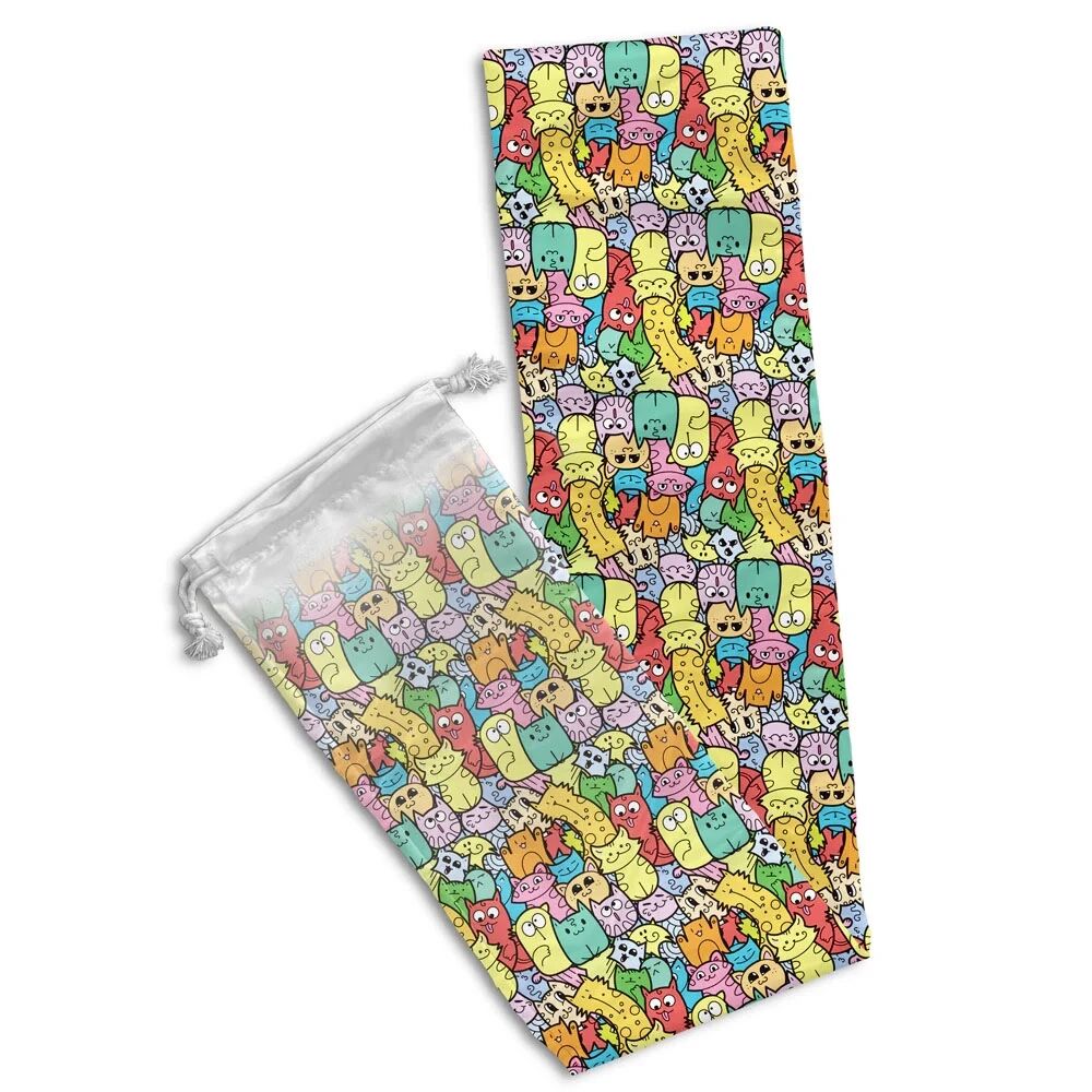 Boite de Sac Pour Tapis - Haut. 40cm - Cats Color - Small