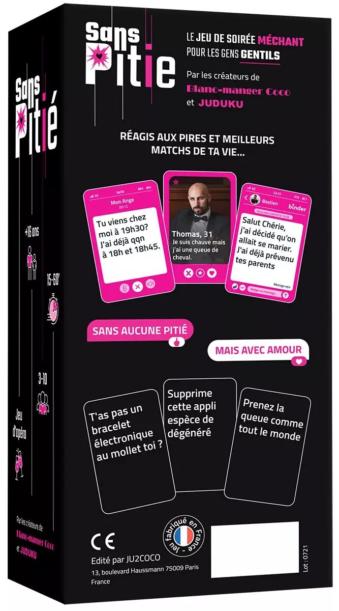 Sans Pitié : Double Peine - Jeu d'ambiance Boutique Tropfastoche.com