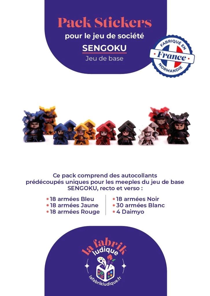 Boite de Sengoku : Pack de Stickers