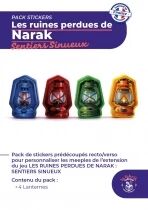 Sentiers Sinueux (Ext. Les Ruines Perdu de Narak) : Pack de Stickers