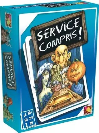 Service Compris - Asmodee - Jeux de société - Acheter sur