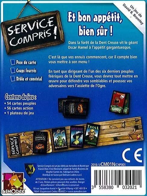 Asmodee - Service compris ! - Jeu de société - À…