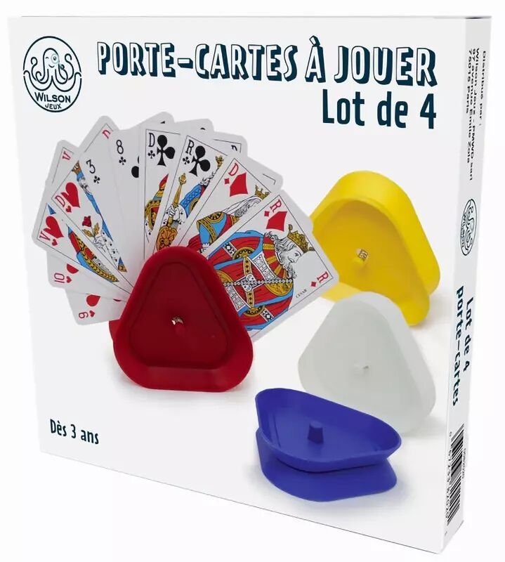 Support pliable jeu de cartes