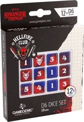 Set de D�s - Stranger Things - Hellfire Club