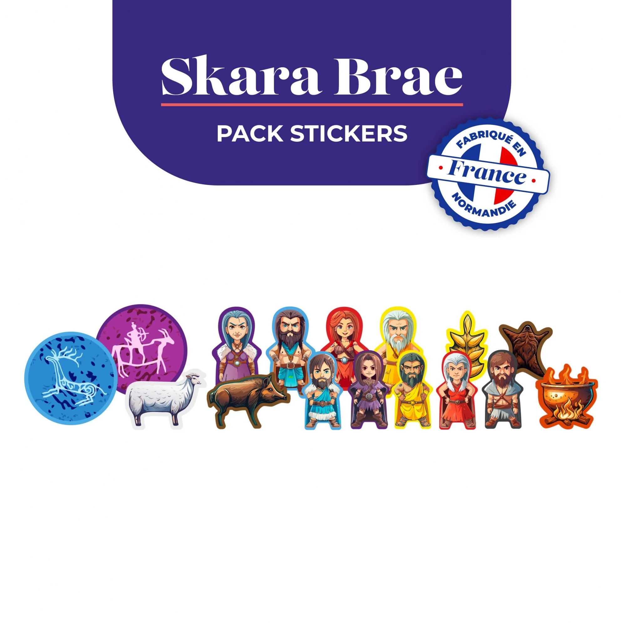 Boite de Skara Brae : Pack de Stickers
