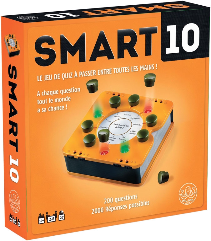 Smart10 - Quizz et Pari - Jeu d'Ambiance - Acheter sur