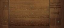 Tapis de Jeu Gwent : Bois Pour 1 Joueur