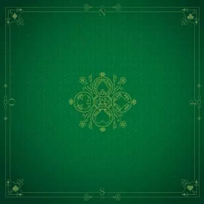 Tapis de Jeu N�opr�ne 60x60cm Vert Fonc�