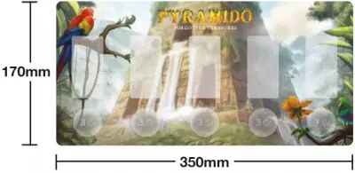 Tapis de Jeu Pyramido : Trésors Oubliés