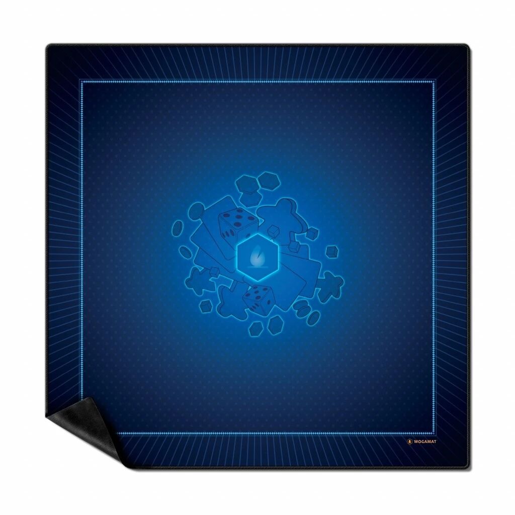 Boite de Tapis de jeu Universel 92x92cm Bleu
