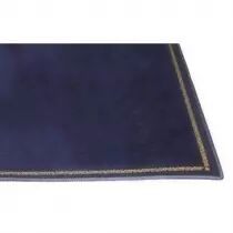 Tapis de jeux bleu en velours - Relief Or - 55x70cm