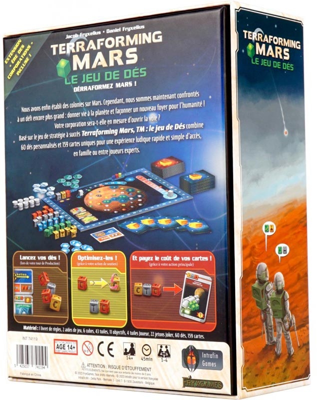Terraforming Mars - Avis - Jeux de Société - Le Blog de Monsieur Dé