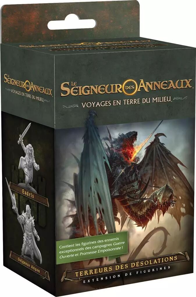 Buy Le Seigneur des Anneaux - Voyages en Terre du Milieu: Habitants des  Ténèbres - Board games - Fantasy Flight Games