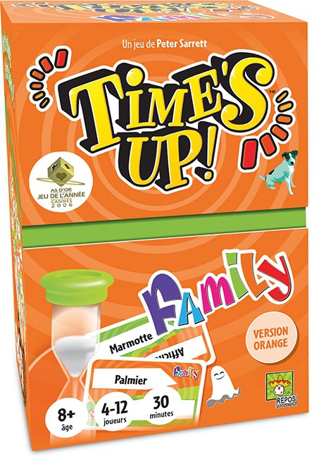 Time's Up Family - Orange - Jeux de Société - Boutique Esprit Jeu