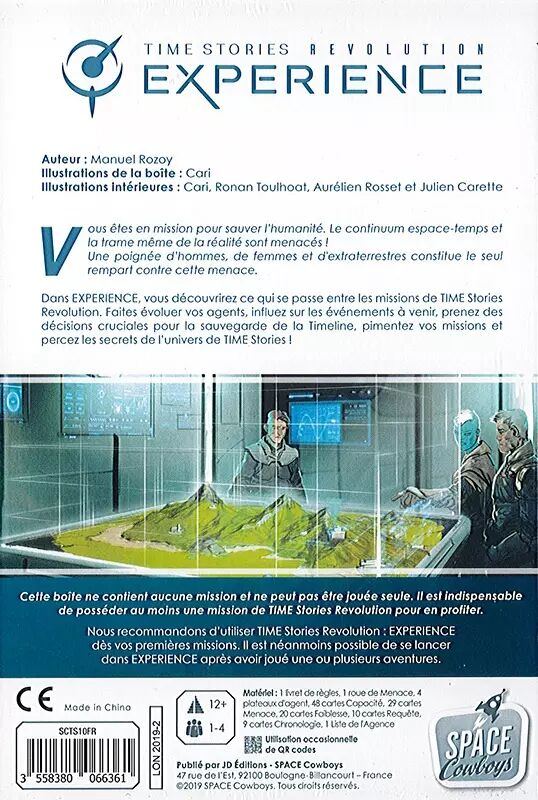 Experience Extension Time Stories Revolution Acheter Sur Espritjeu Com