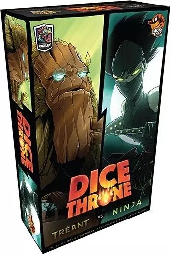 Dice Throne Season 1 Rerolled Treant v Ninja by Dice Throne Inc