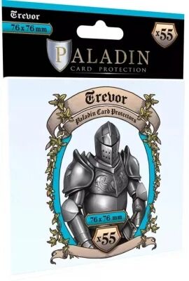 Trevor 76x76mm - Lot de 55 Prot�ge-Cartes - Paladin