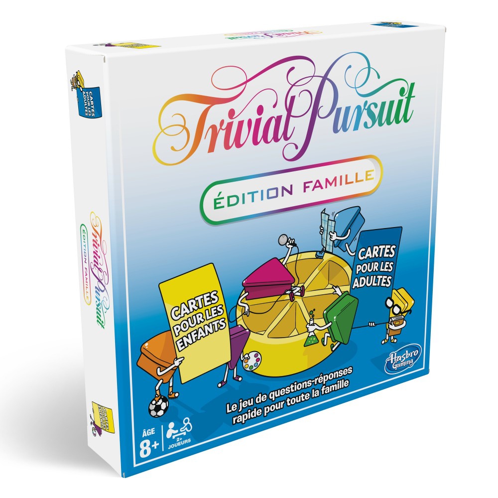 Trivial pursuit famille, jeux de societe