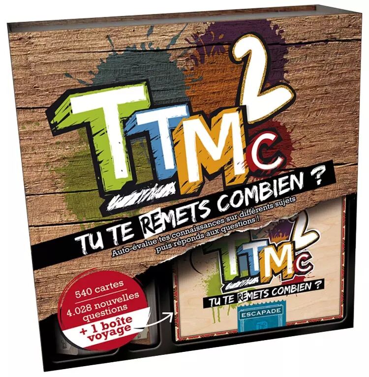 TTMC 2 : Tu Te Remets Combien ? - Jeu d'Ambiance - Boutique Espritjeu