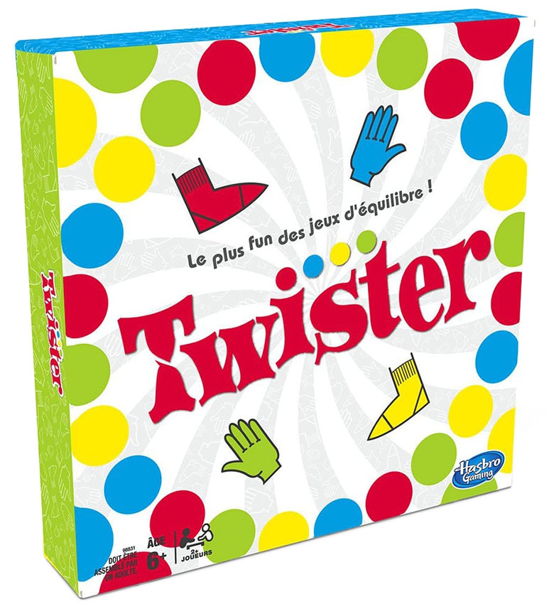 Twister - Jeu Hasbro - Jeu de société - Boutique