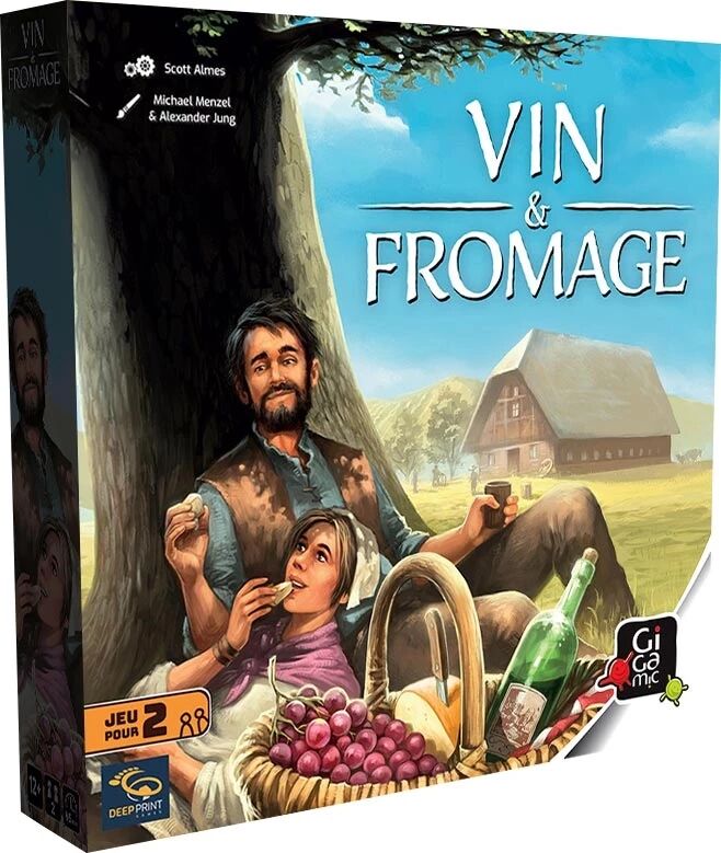 Boite de Vin et Fromage