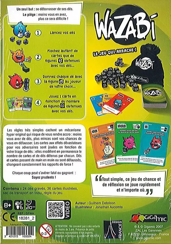 Wazabi - édition spéciale 10 ans: jeu de société