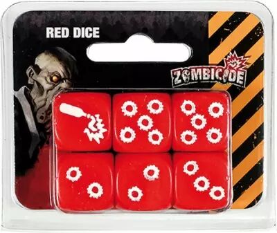 Zombicide : Set de d�s rouge